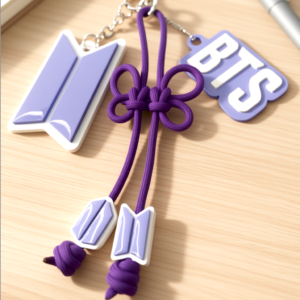 BTS Purple Bag Charm