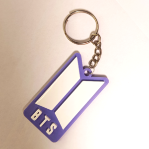 BTS Logo Keychain